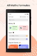برنامه‌نما All Maths Formulas عکس از صفحه