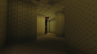 Backrooms Mod for Minecraft PE poster