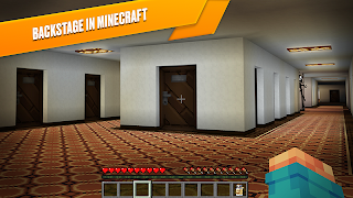 Backrooms Maps for Minecraft poster