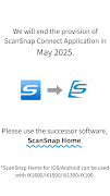 ScanSnap Connect Application. poster