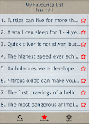 Science Facts ภาพหน้าจอ 2