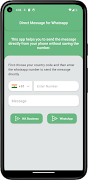 Direct Message for WhatsApp screenshot 1