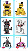 Cách vẽ ký tự FNAF ảnh chụp màn hình 6