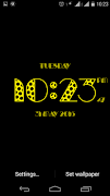 Dotted digital clock lwp スクリーンショット 5