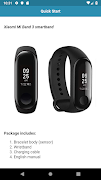 1 Schermata User Guide for Mi Band 3