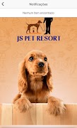 JS PET RESORT الملصق