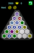 Master 2048 Hexagon скриншот 5