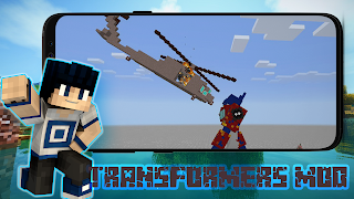 Transformers mod Minecraft PE poster