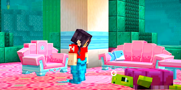Mermaid Mod for Minecraft Cartaz