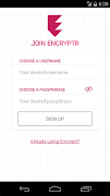 Encryptr ảnh chụp màn hình 1