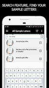 All Sample Letters captura de pantalla 3