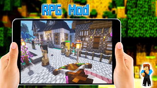 RPG Mod for Minecraft PE poster