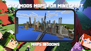 City mods maps for minecraft تصوير الشاشة 4