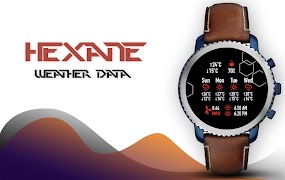 Hexane Digital Watch Face 스크린샷 6