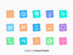Poster Colored Icon Pack