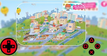Happy Toca boca Life World Tip imagem de tela 3