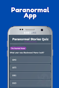برنامه‌نما Paranormal App عکس از صفحه