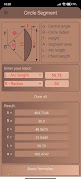 Circle Segment Calculator screenshot 6