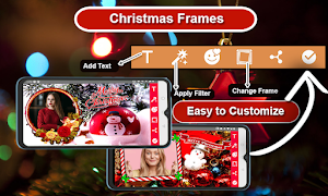 Christmas Frames: Xmas Editor اسکرین شاٹ 3