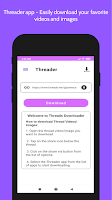Video Downloader For Threads poster