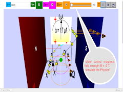 برنامه‌نما AC Generator 3D Virtual Lab عکس از صفحه