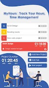 MyHours : Track Your Hours, Ti plakat