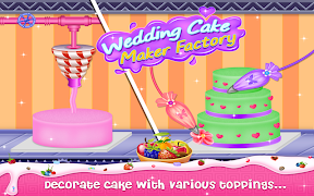 Wedding Cake Maker Factory capture d'écran 6