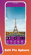 Edit Pix Sphere syot layar 7