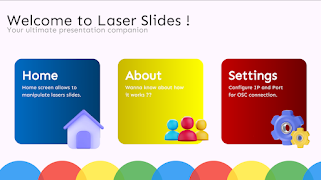 برنامه‌نما Laser Slides 2024 عکس از صفحه