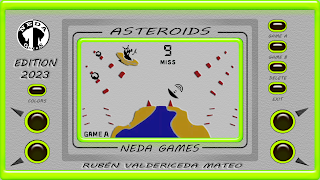 برنامه‌نما Asteroids عکس از صفحه