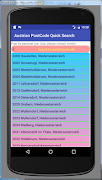 Austrian PostCodes Quick Search скриншот 1