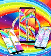 Rainbow lock screen скриншот 5