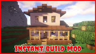 Instant Build Mod Minecraft PE تصوير الشاشة 5