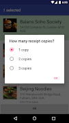 Feast Orders Printing 스크린샷 1