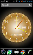 Adi AnalogClock Live Wallpaper 스크린샷 4