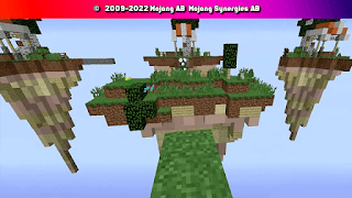 Skywars maps for minecraft পোস্টার
