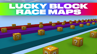 Lucky Block Race Maps for MCPE penulis hantaran