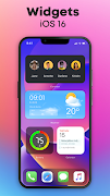 برنامه‌نما IOS 16 for Android عکس از صفحه