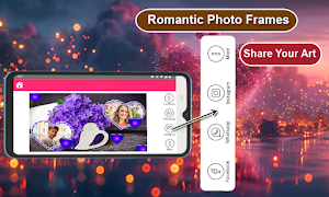 Romantic Photo Frames screenshot 3