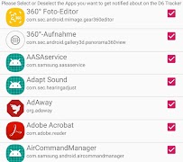 برنامه‌نما D6 Notification عکس از صفحه