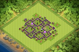 Best Base Maps COC TH7 โปสเตอร์