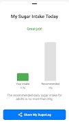 Sugar Intake Tracker - Suglog imagem de tela 1