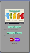 BMI Calculator by Nathan स्क्रीनशॉट 3