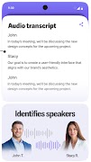 برنامه‌نما Wave AI Note Taker & Recorder عکس از صفحه