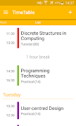 TimeTable Screenshot 2