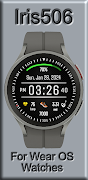 Iris506 Digital Watch Face poster