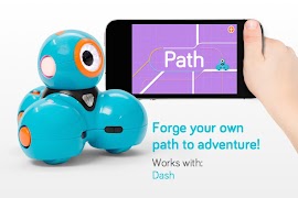Path for Dash robot الملصق