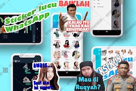 Kumpulan Stiker WA Lucu capture d'écran 3