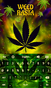 Weed Rasta Keyboard スクリーンショット 1