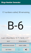 Bingo Number Generator スクリーンショット 1